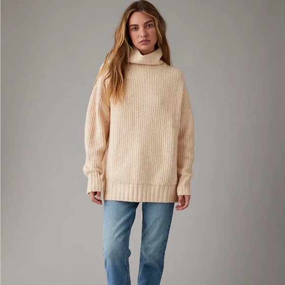 aerie Sweaters - AERIE | whoa so soft mock neck sweater